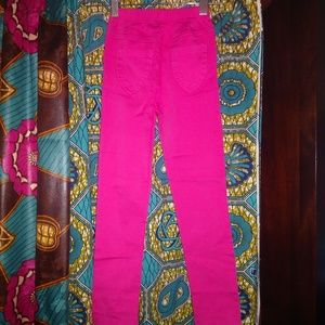 New Size 6/6X Girls' Pink Leggings